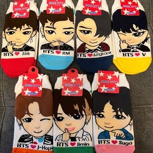 BTS K-pop socks